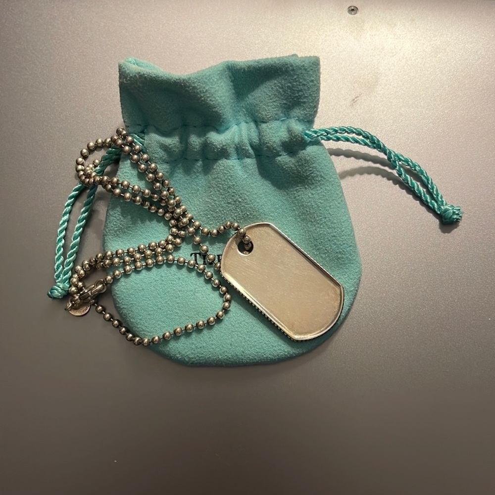 🧼⛓ Tiffany coin edge tag pendant ⛓🧼